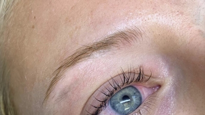 Lash lift and tint Photo